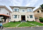 Phu Gia Phu My Hung villa for rent with ground floor + floor with 4 bedrooms garden – 317.3m2