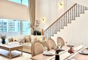My Khanh 3B Phu My Hung duplex apartment for rent with new design 4 bedrooms furnished – 198m2