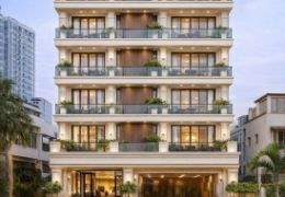 Bán đất biệt thự mặt tiền đường Tân Thuận Tây, Quận 7 được xây hầm + 10 tầng vị trí vàng – 496m2