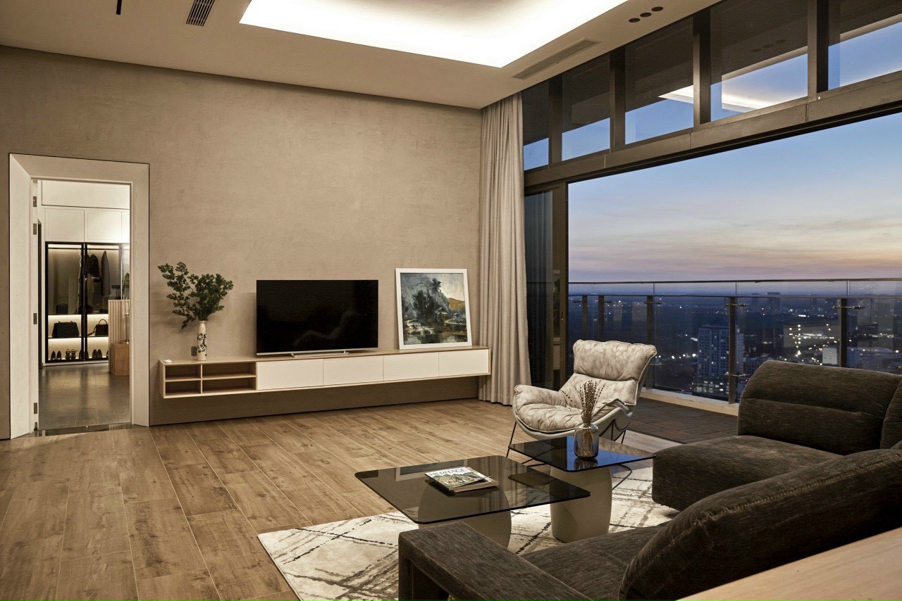 Penthouse for rent The View Riviera Point in District 7 3