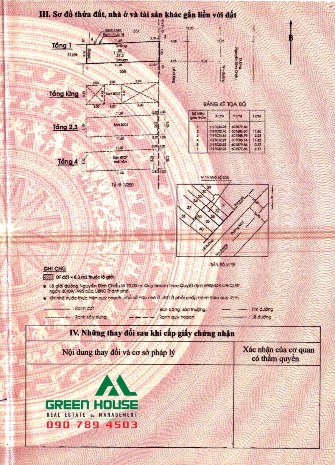 Townhouse for sale in front of Nguyen Dinh Chieu District 1 1