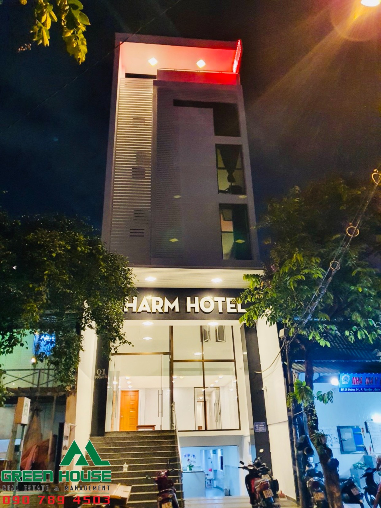 Cần bán khách sạn đường số khu Quận 7