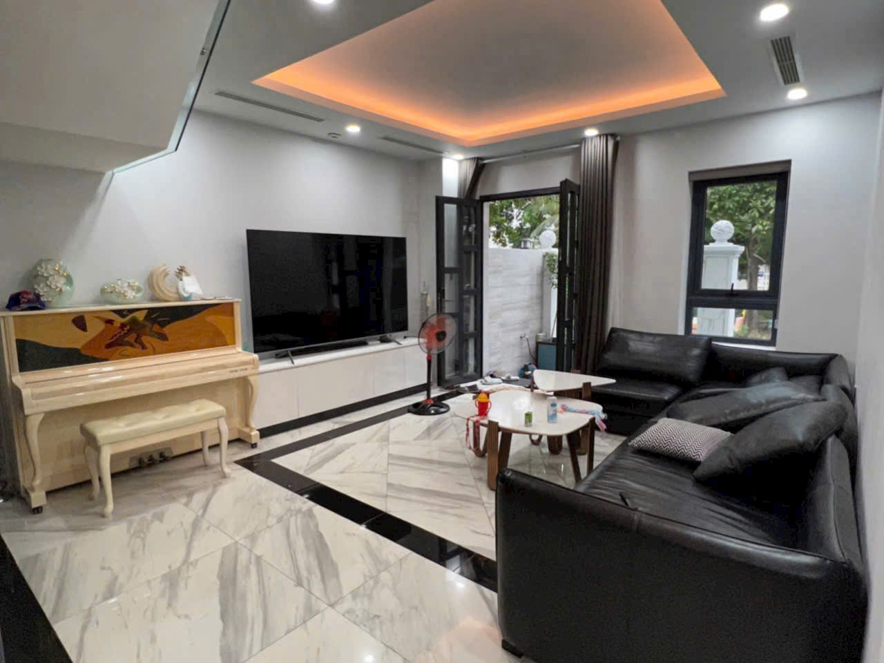 Villa for rent B64 Nam Thong 2 Phu My Hung, District 7 built 4 floors with 4 bedrooms, elevator – 144m2 4