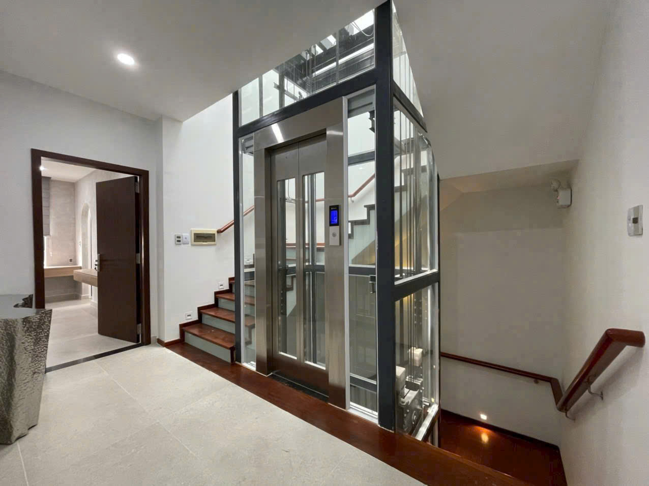 Villa for rent B64 Nam Thong 2 Phu My Hung, District 7 built 4 floors with 4 bedrooms, elevator – 144m2 2