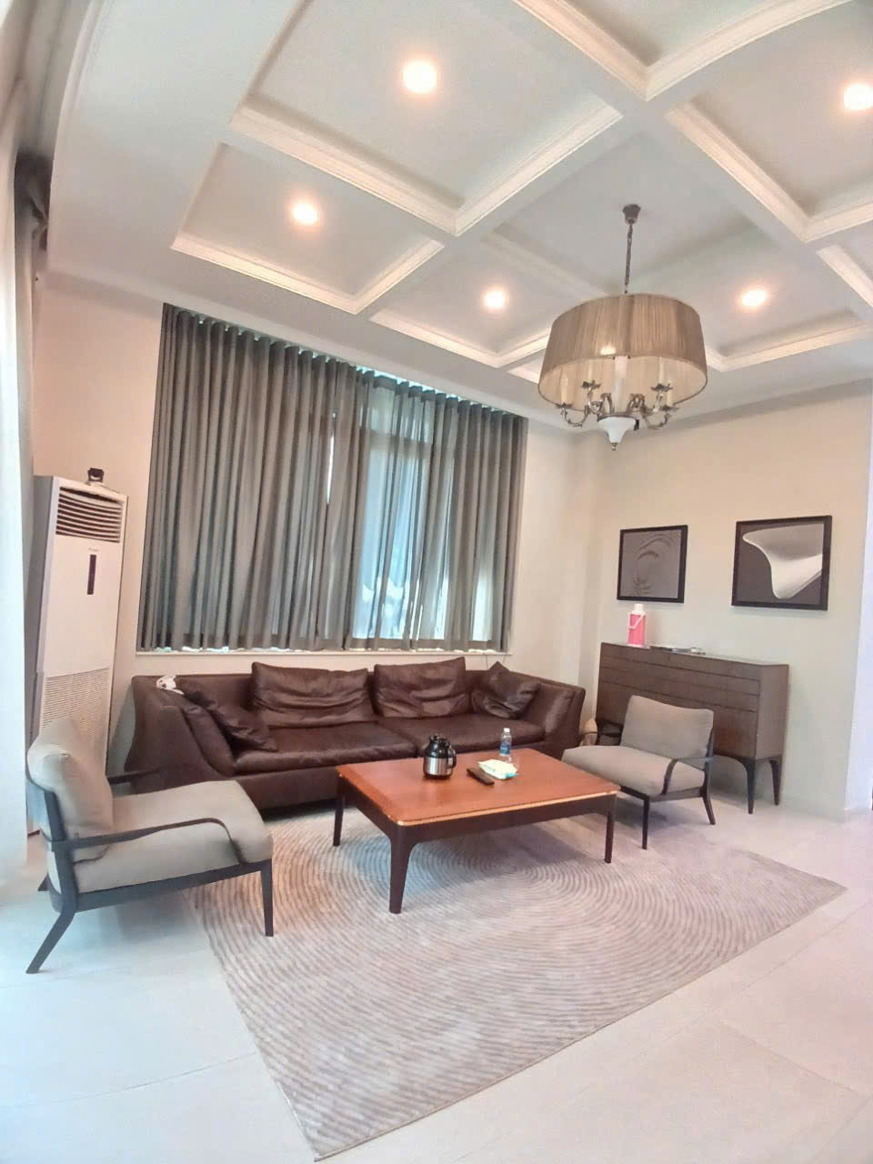 Cho thuê biệt thự đơn lập Nam Viên Phú Mỹ Hưng, Quận 7 xây 3 tầng thiết kế 5 phòng – 273.6m2 1