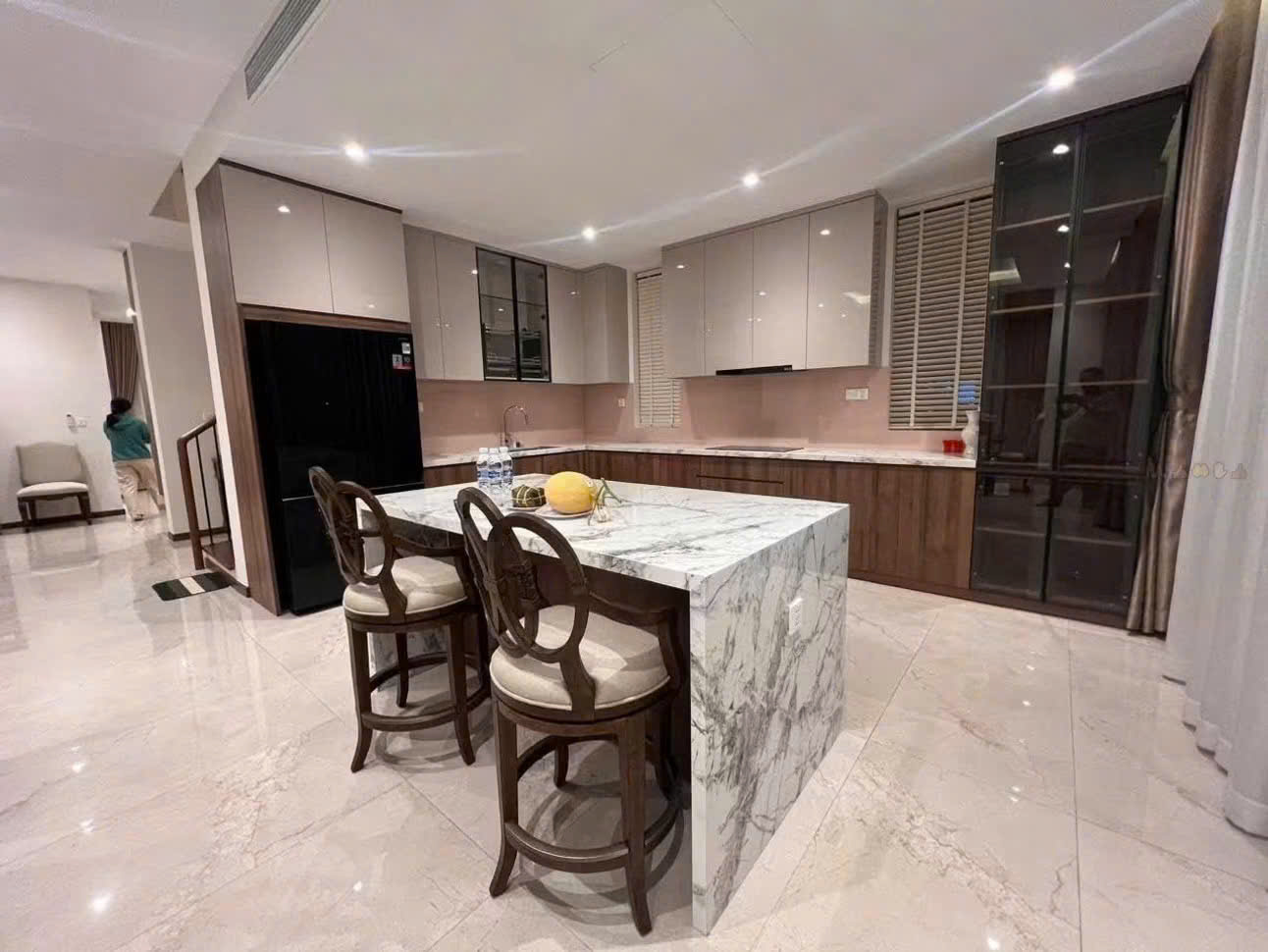GS Metrocity villa for rent, Nha Be built 3 floors with 4 bedrooms in compound area – 250m2 5