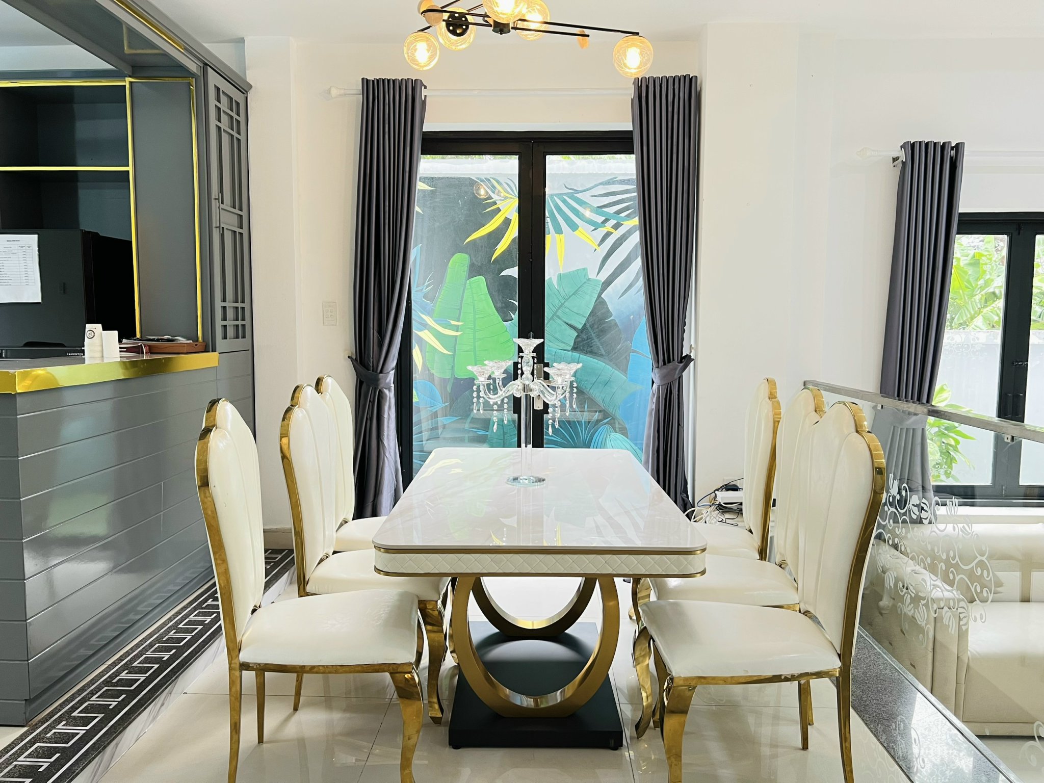 Cho thuê biệt thự Hoa Ban Phước Kiển Nhà Bè có 5 phòng ngủ cạnh Phú Mỹ Hưng 7