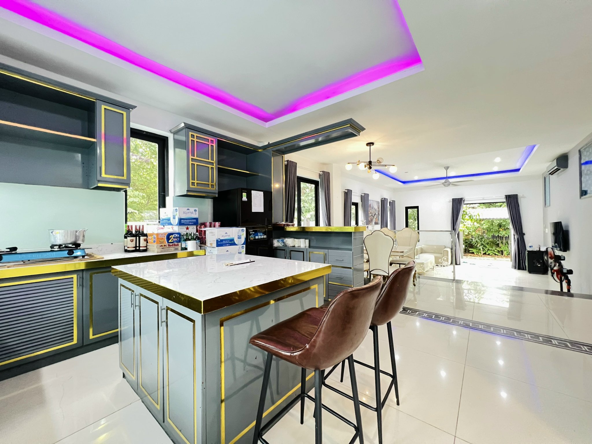 Cho thuê biệt thự Hoa Ban Phước Kiển Nhà Bè có 5 phòng ngủ cạnh Phú Mỹ Hưng 4