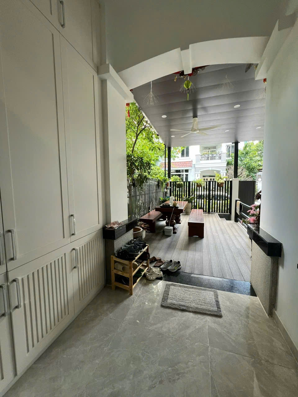 Bán biệt thự liên kế Mỹ Phú 3 Phú Mỹ Hưng, Quận 7 xây 3 tầng có 3 phòng ngủ hướng Tây Bắc – 122.5m2 3