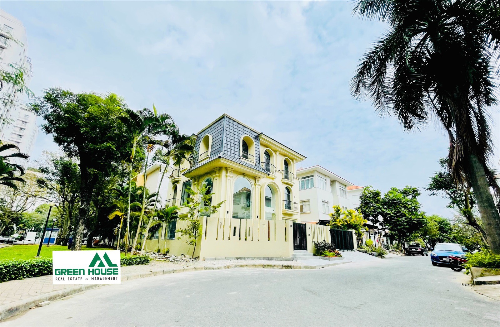 Cho Thuê Biệt Thự Đơn Lập Mỹ Kim 2 Hướng Nam Phú Mỹ Hưng Quận 7 4