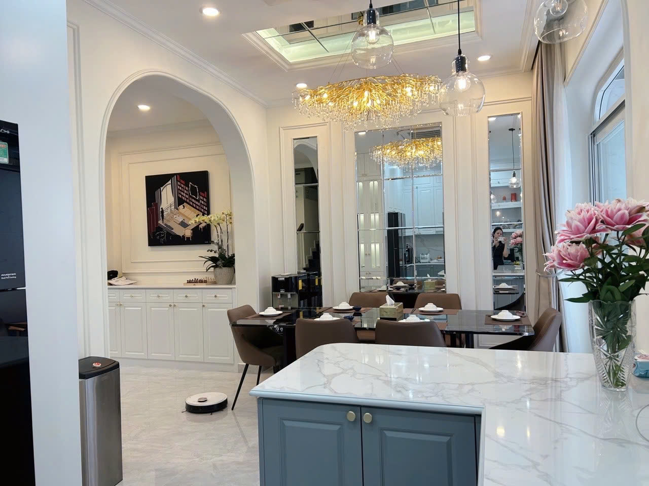 Cho thuê biệt thự Mỹ Thái 1C Phú Mỹ Hưng, Quận 7 xây 3 tầng có 4 phòng ngủ hướng Đông Bắc – 126m2 7