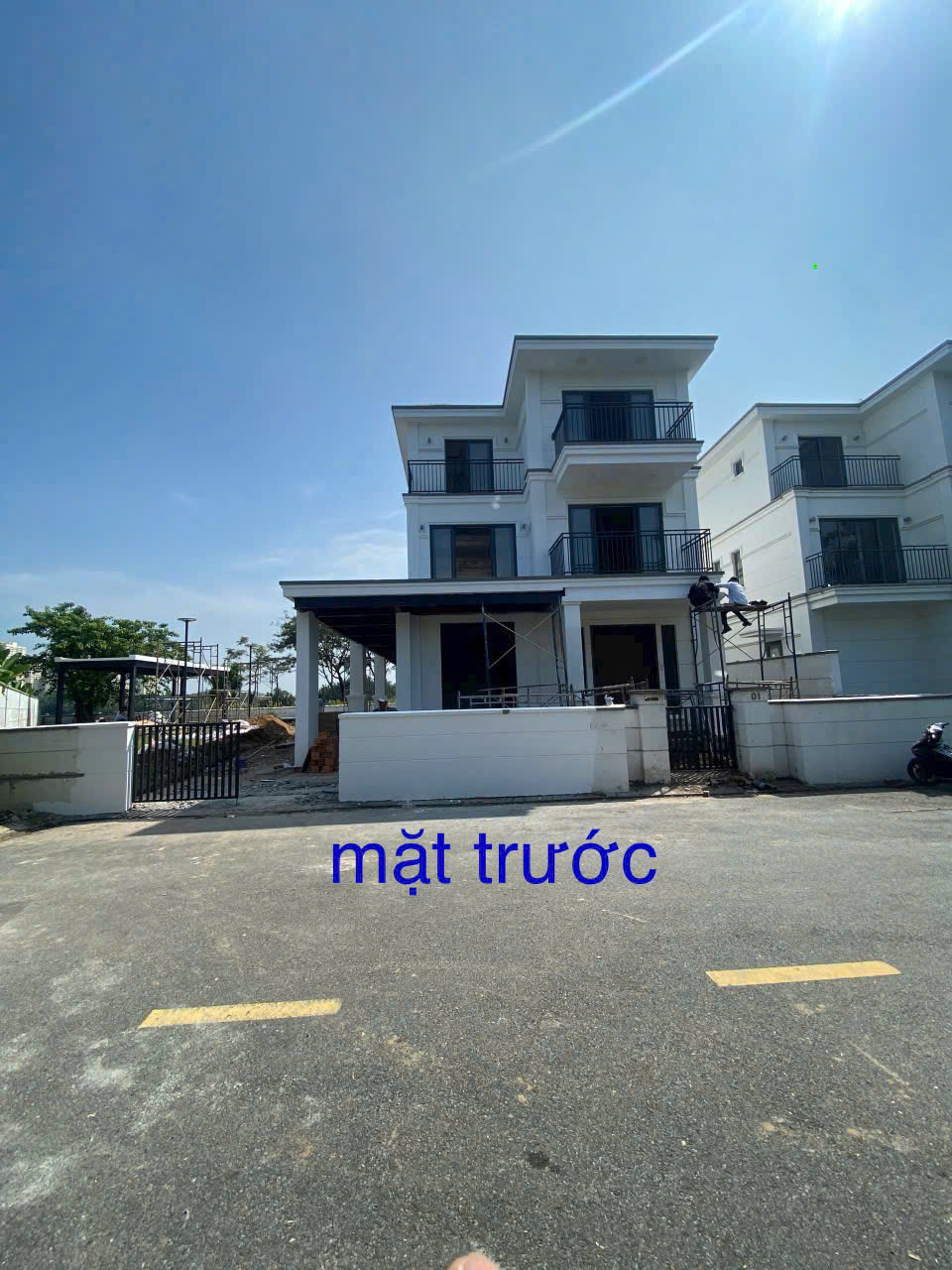 Bán biệt thự sân vườn Nine South, Nhà Bè nhà thô 3 tầng khu compound liền kề sông lớn, có sẵn ô hồ b 3