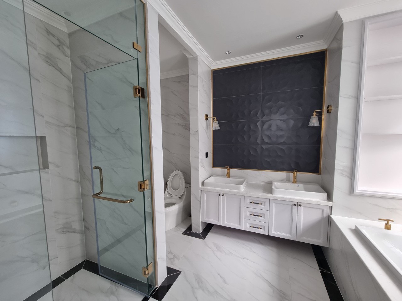 Cho thuê biệt thự Tấn Trường, Quận 7 nhà mới đẹp có 4 phòng ngủ 1