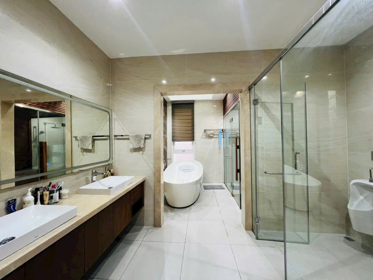 My Thai Phu My Hung quadruple villa for rent with 5 bedrooms with koi pond, garden – 256m2 9