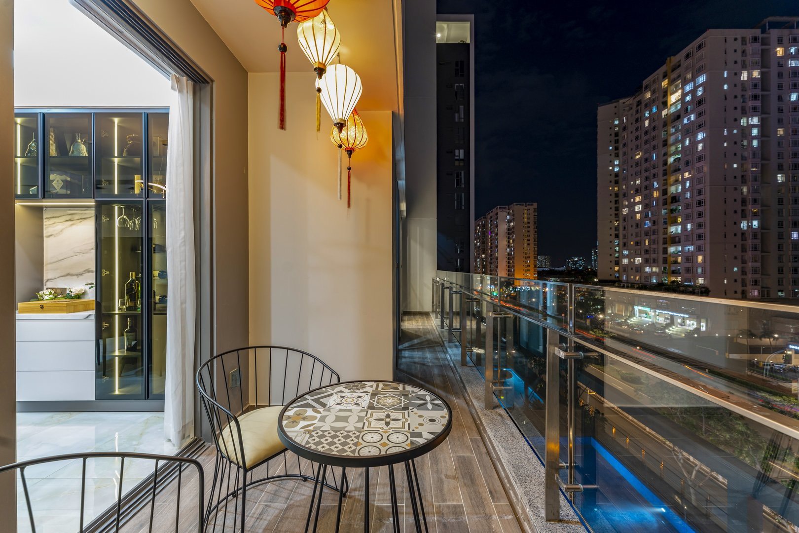 Apartment for rent  Ascentia in Phu My Hung, District 7, 3 bedrooms, view Nguyen Luong Bang 1