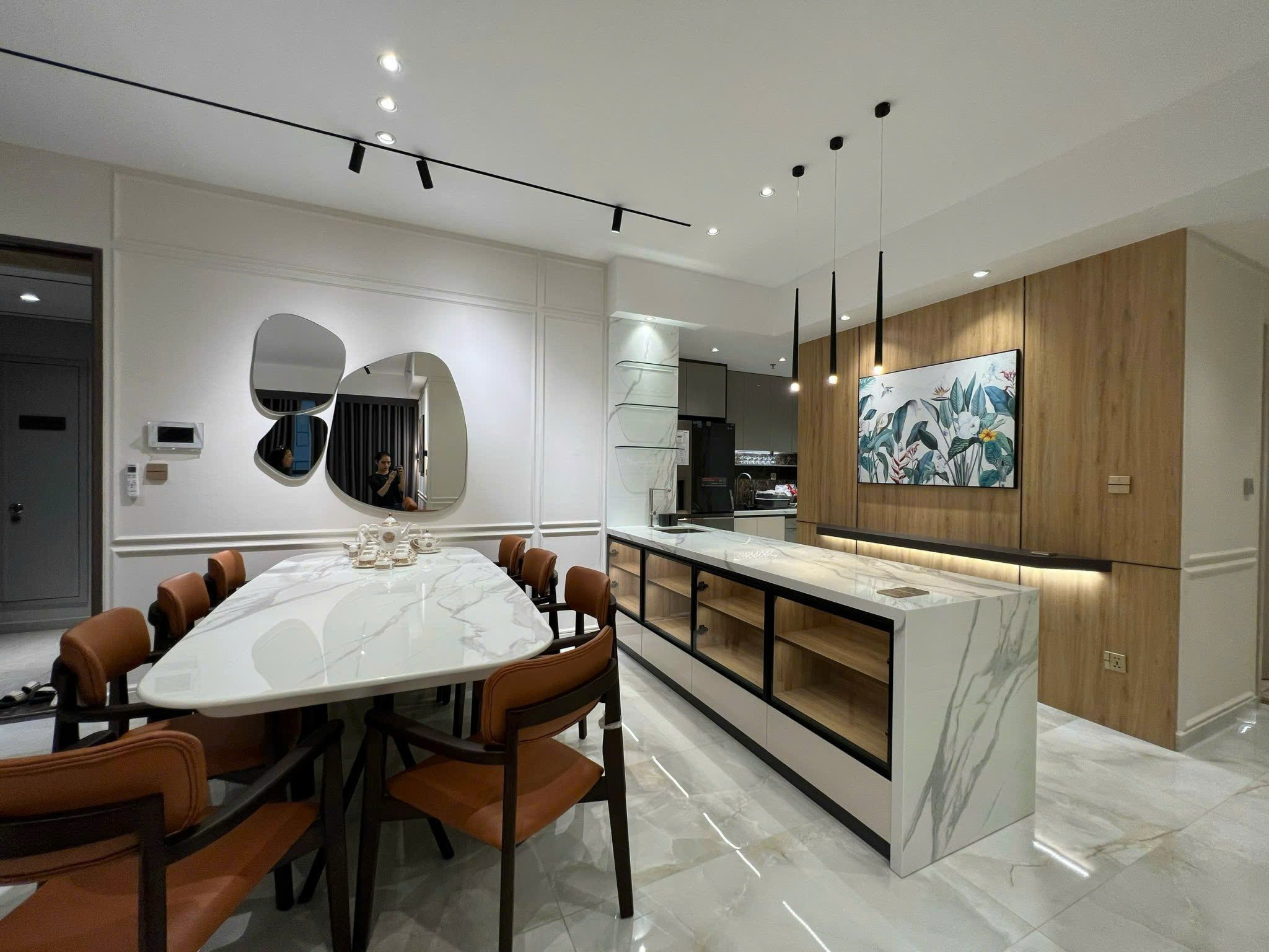 Bán căn hộ Ascentia Phú Mỹ Hưng, Quận 7 có 3 phòng ngủ, ô đậu xe ô tô, view biệt thự hướng Đông Bắc
