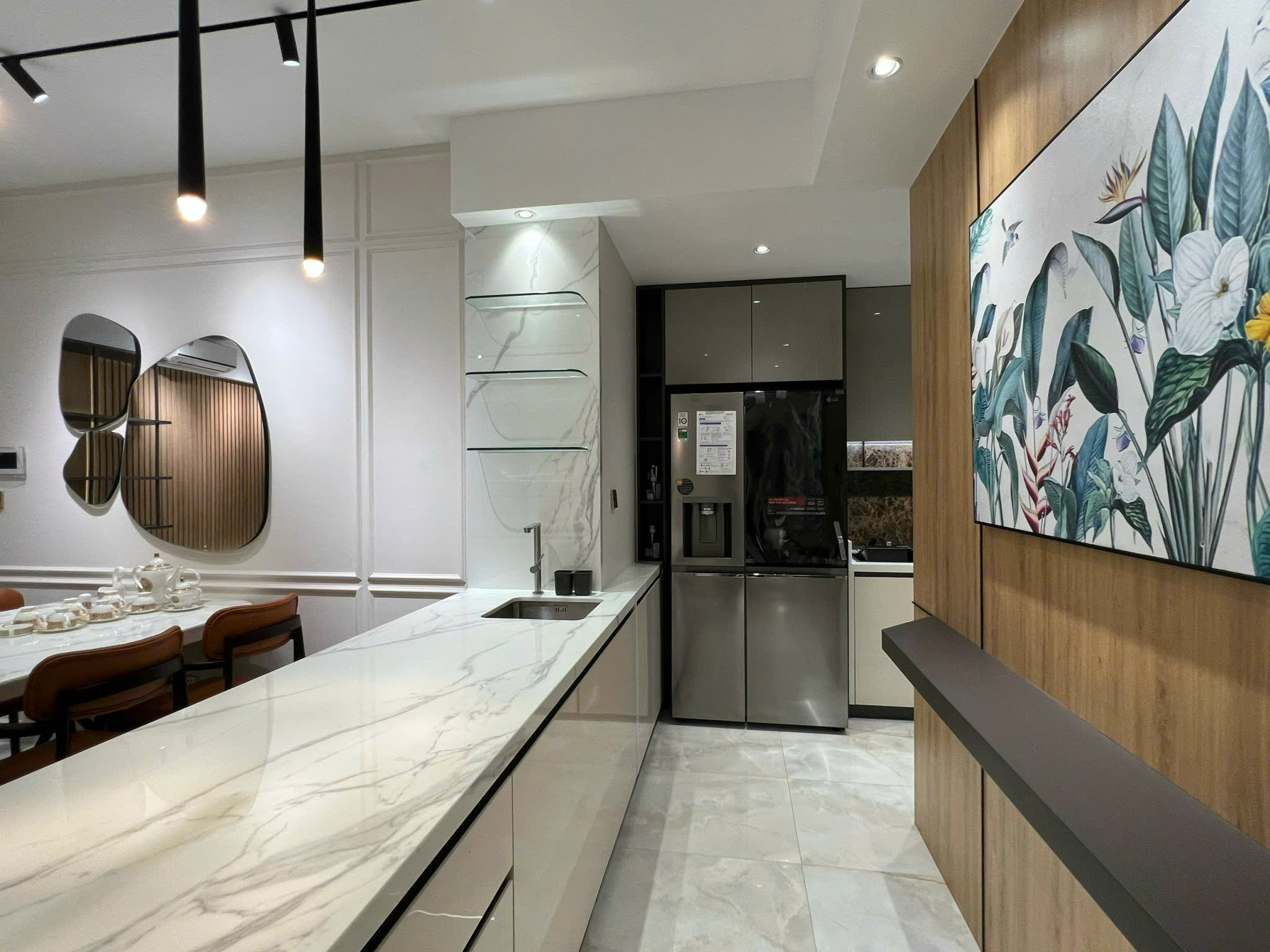Bán căn hộ Ascentia Phú Mỹ Hưng, Quận 7 có 3 phòng ngủ, ô đậu xe ô tô, view biệt thự hướng Đông Bắc 2