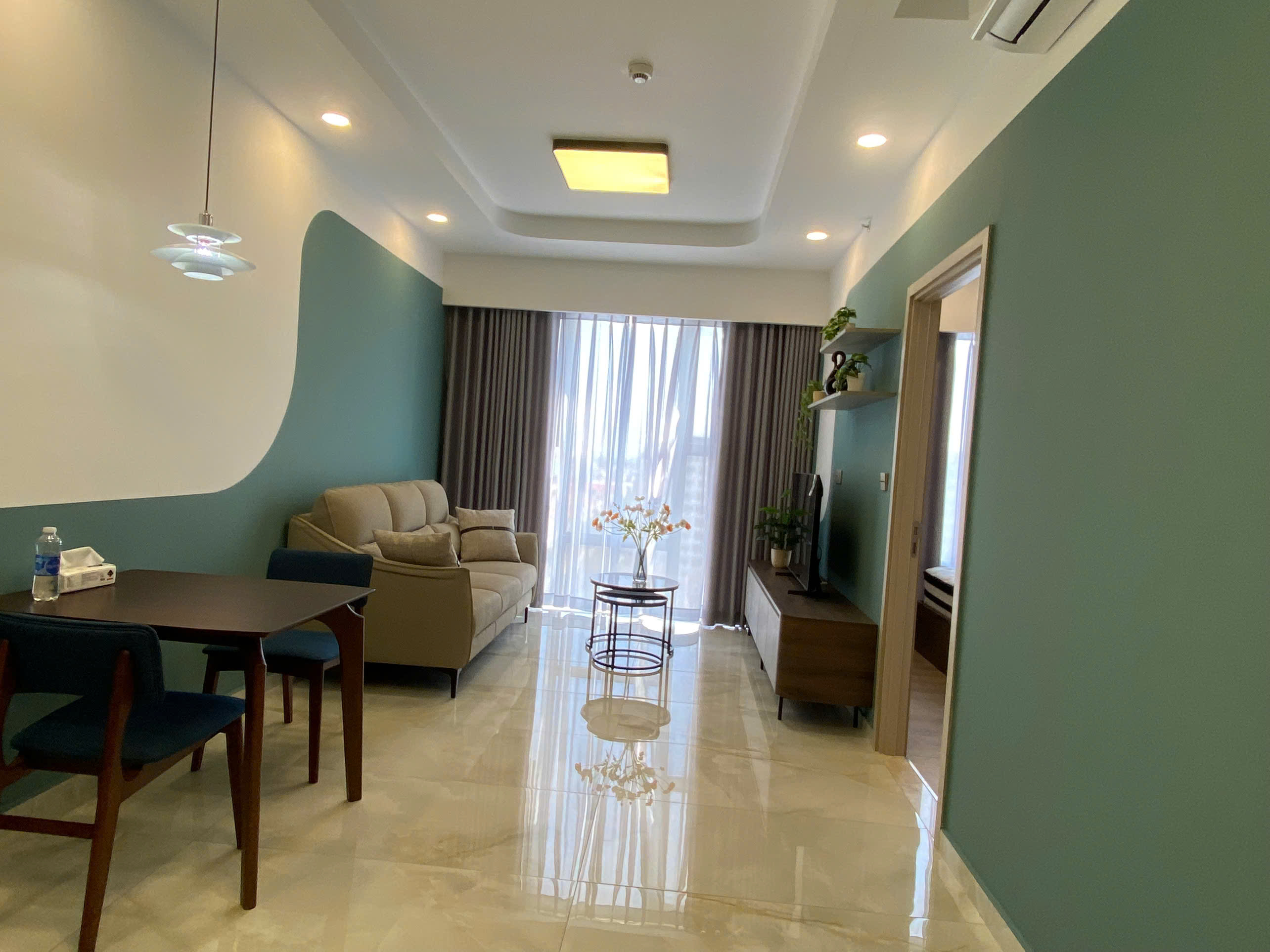 Cho thuê căn hộ Ascentia Phú Mỹ Hưng, Quận 7 có 1 phòng ngủ, nội thất đẹp, lầu 10 4