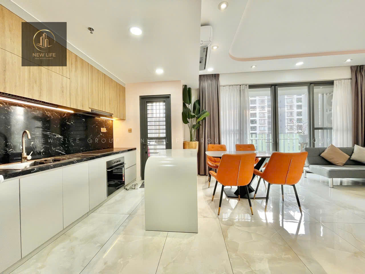 Cho thuê căn hộ The Ascentia Phú Mỹ Hưng thiết kế 2 phòng ngủ, lầu 10 – 84m2 2