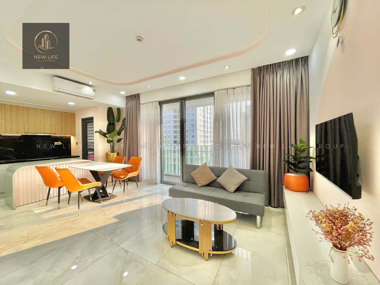 Cho thuê căn hộ The Ascentia Phú Mỹ Hưng thiết kế 2 phòng ngủ, lầu 10 – 84m2 1