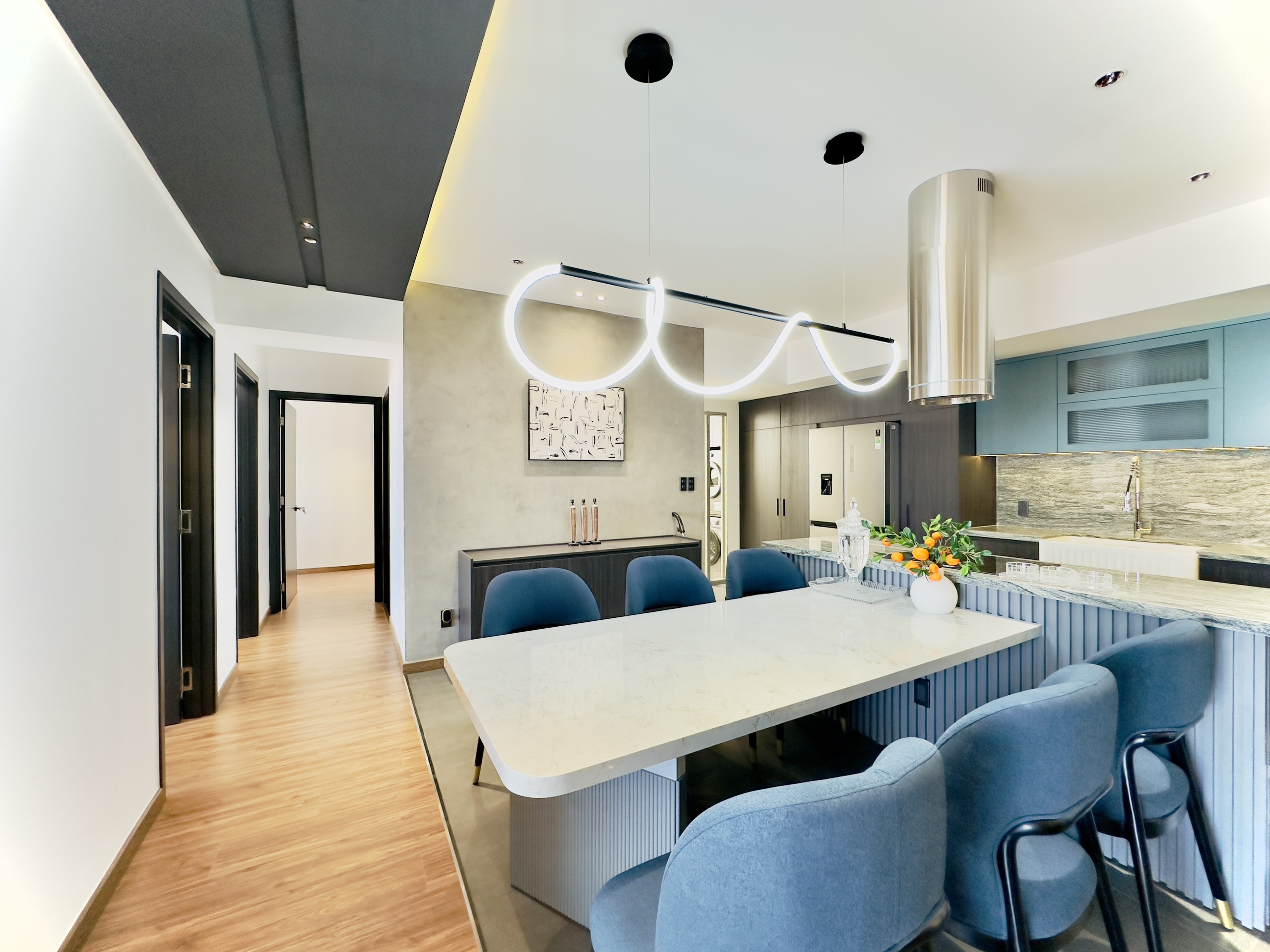 Luxury apartment for rent Garden Plaza Phu My Hung, District 7 with 3 large bedrooms with view to Di 2