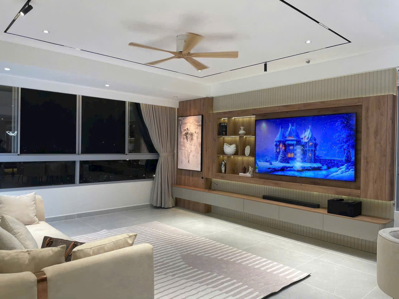 Cho thuê căn hộ cao cấp Green Valley Phú Mỹ Hưng, Quận 7 căn góc có 3 phòng ngủ bếp mở thoáng –120m2 1