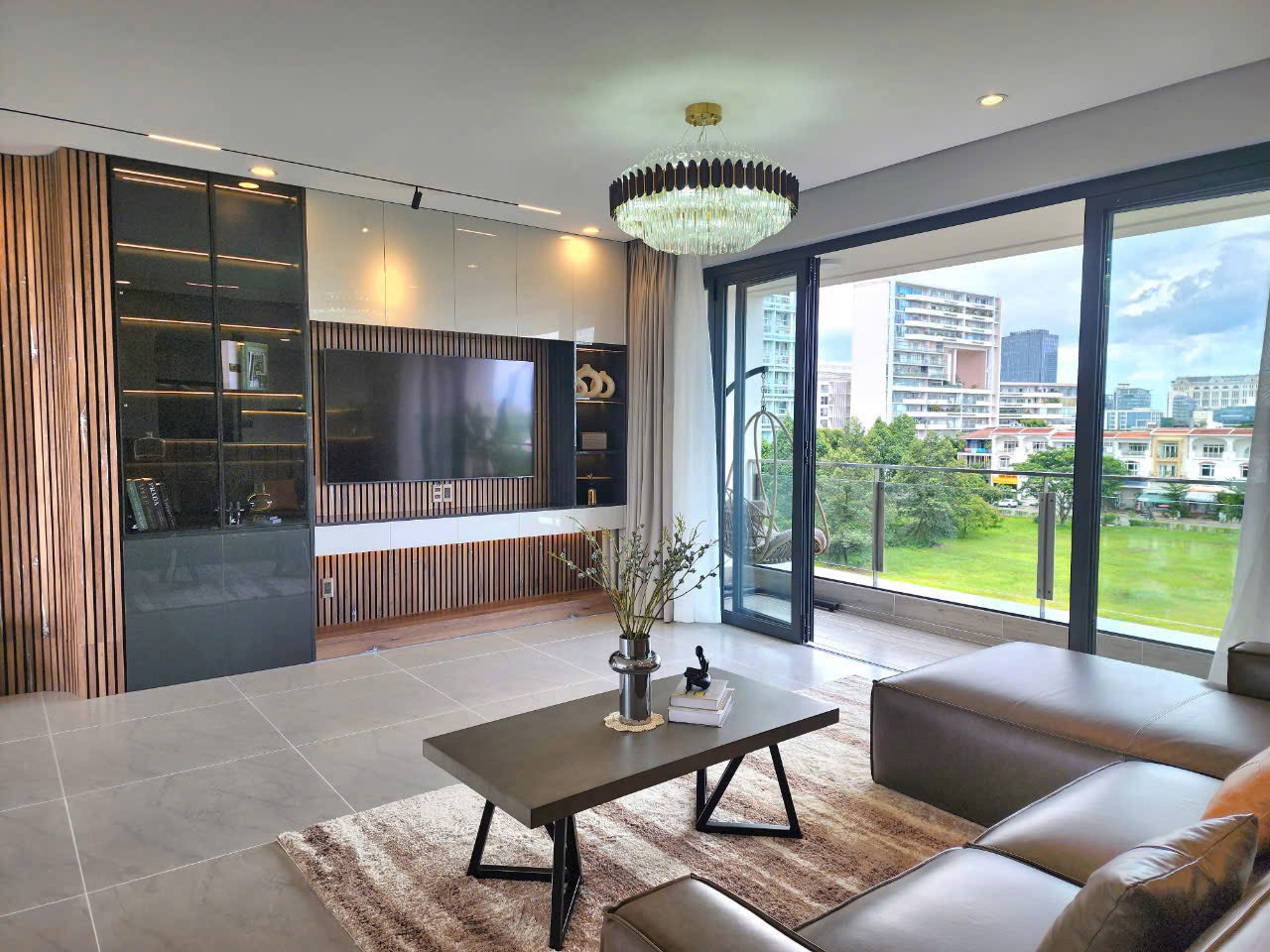 Bán căn hộ Panorama Phú Mỹ Hưng, Quận 7 nhà mới đẹp có 3 phòng ngủ view sông