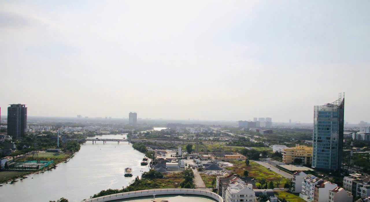 Riverpark luxury apartment for rent in Phu My Hung, District 7, beautiful new house with 3 bedrooms 4