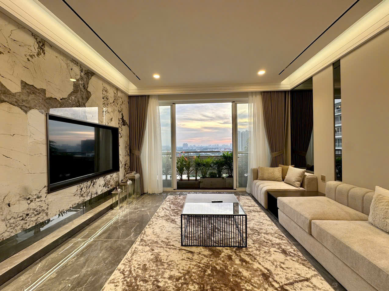 Riverpark luxury apartment for rent in Phu My Hung, District 7, beautiful new house with 3 bedrooms 2