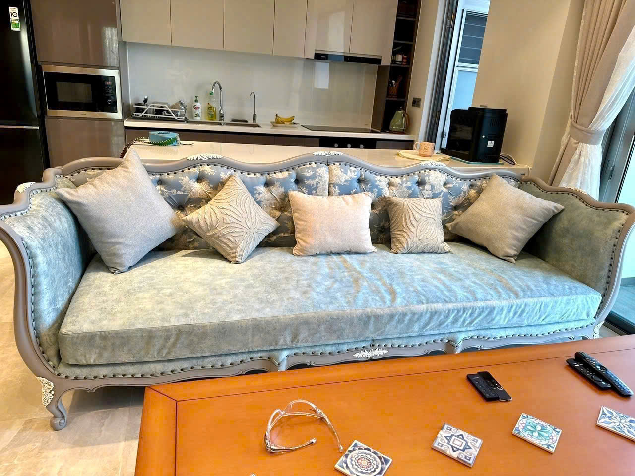 Cho thuê căn hộ cao cấp The Horizon Phú Mỹ Hưng, Quận 7 căn góc có 3 phòng ngủ, view sông