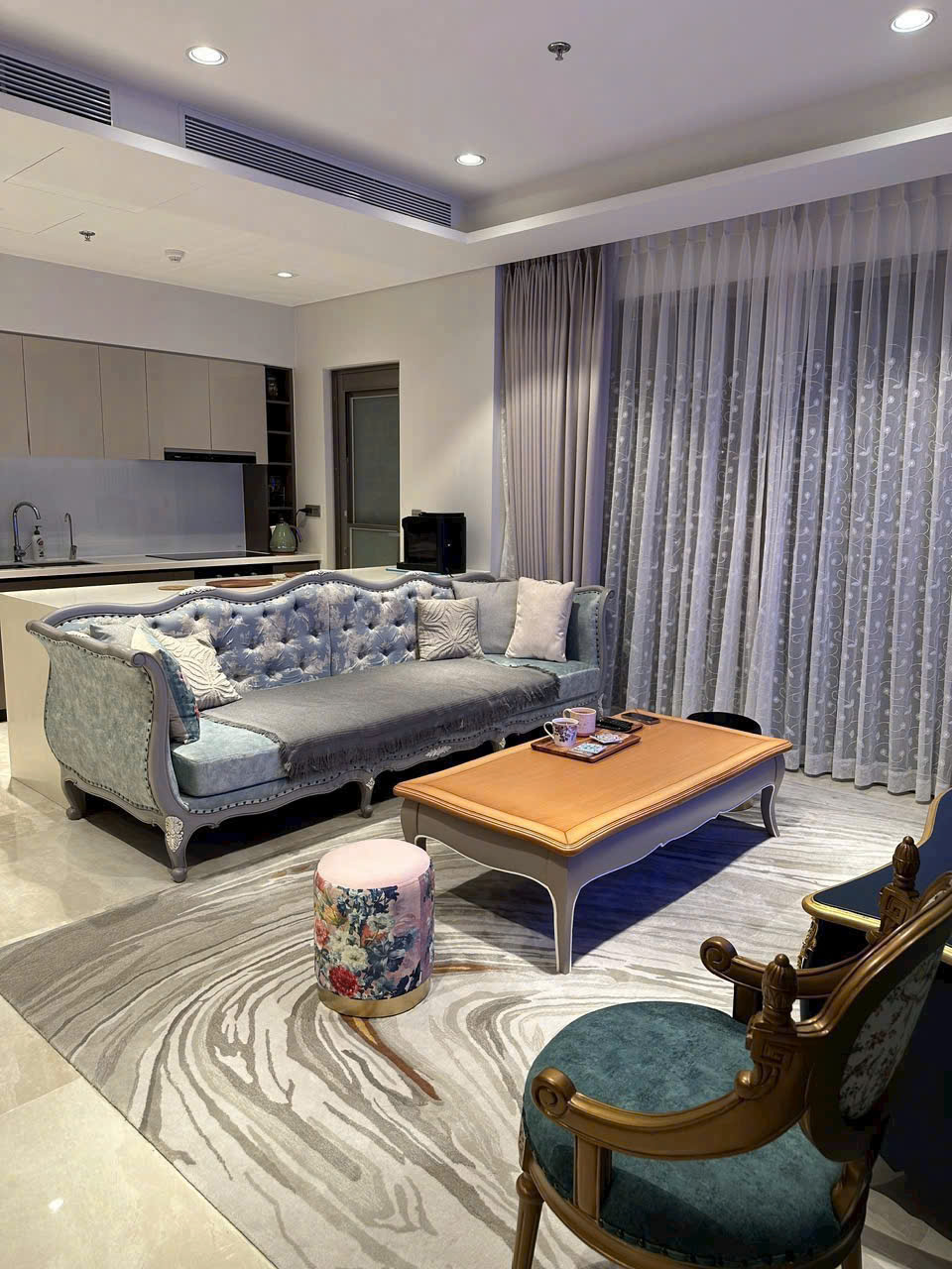 Cho thuê căn hộ cao cấp The Horizon Phú Mỹ Hưng, Quận 7 căn góc có 3 phòng ngủ, view sông 2