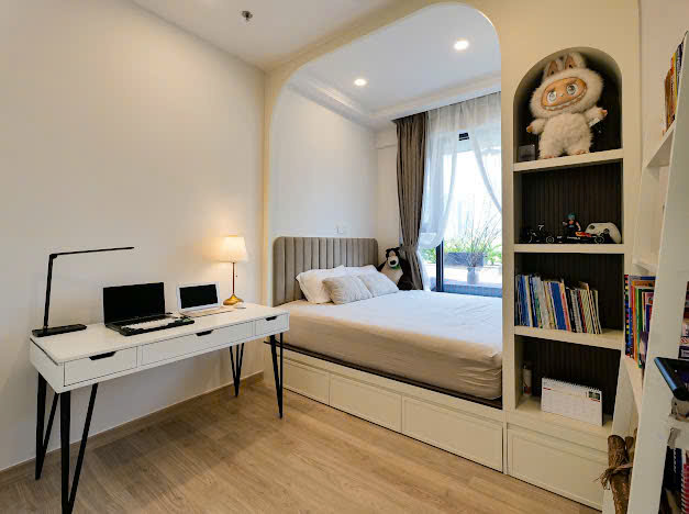 Cho thuê căn hộ Cardinal Court Phú Mỹ Hưng, Quận 7 căn limited có 2 phòng ngủ, sân vườn, smart home  4