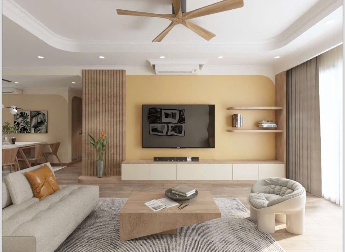 Cho thuê căn hộ Cosmo City, Quận 7 có 3 phòng ngủ, nội thất cao cấp view hướng Nam 7