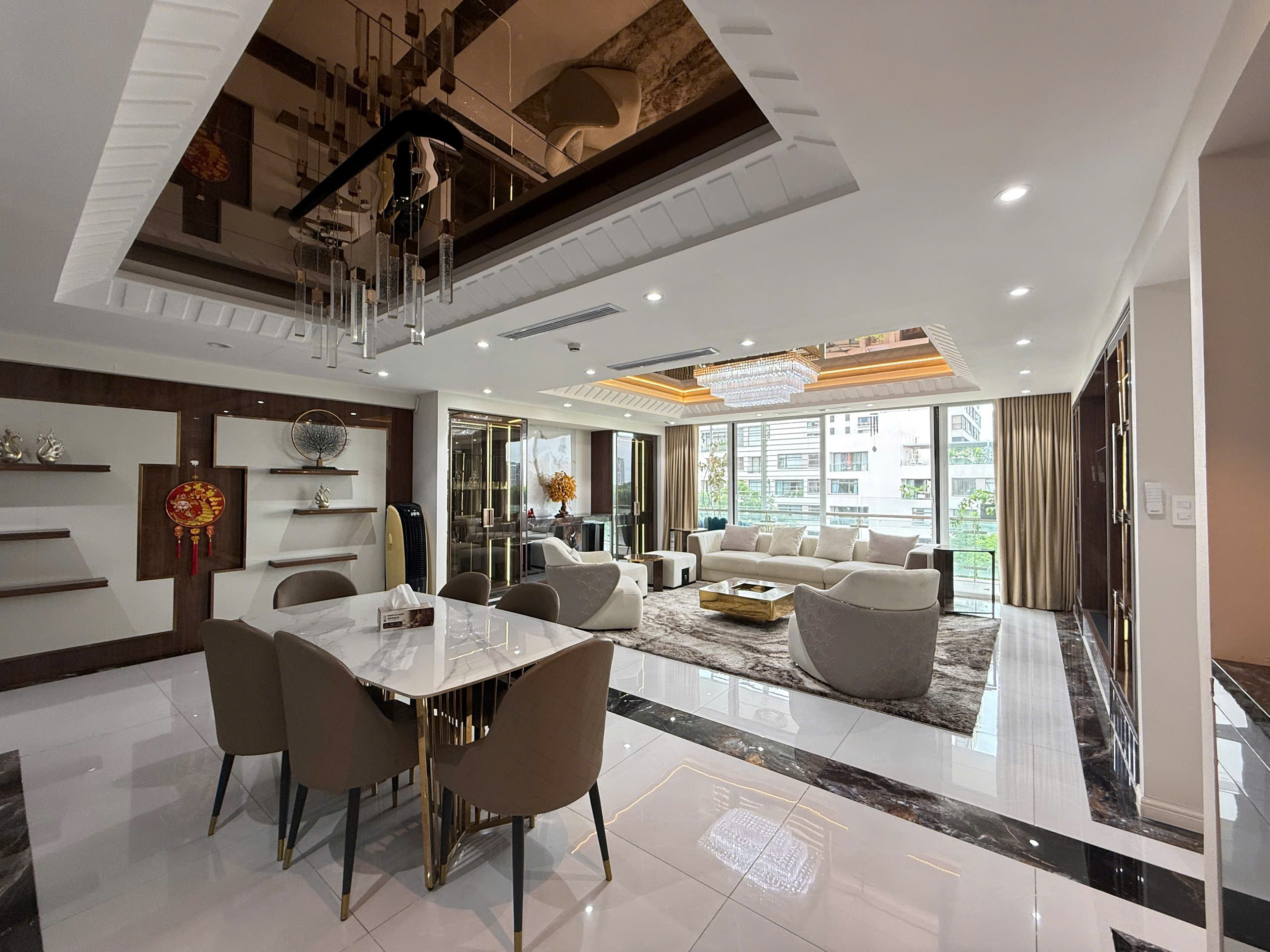 Garden Plaza 1 Phu My Hung apartment for sale or lease, new house with 2 bedrooms, 6th floor – 153.32m2 5