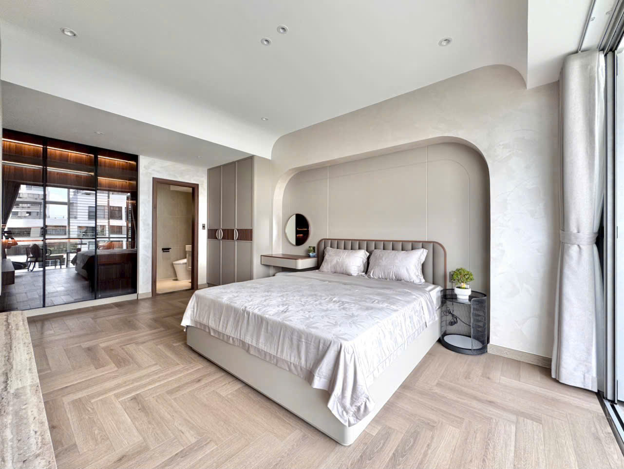 Cho thuê căn hộ Garden Plaza 1 Phú Mỹ Hưng, Quận 7 có 3 phòng ngủ ban công dài view sông – 153.32m2 5