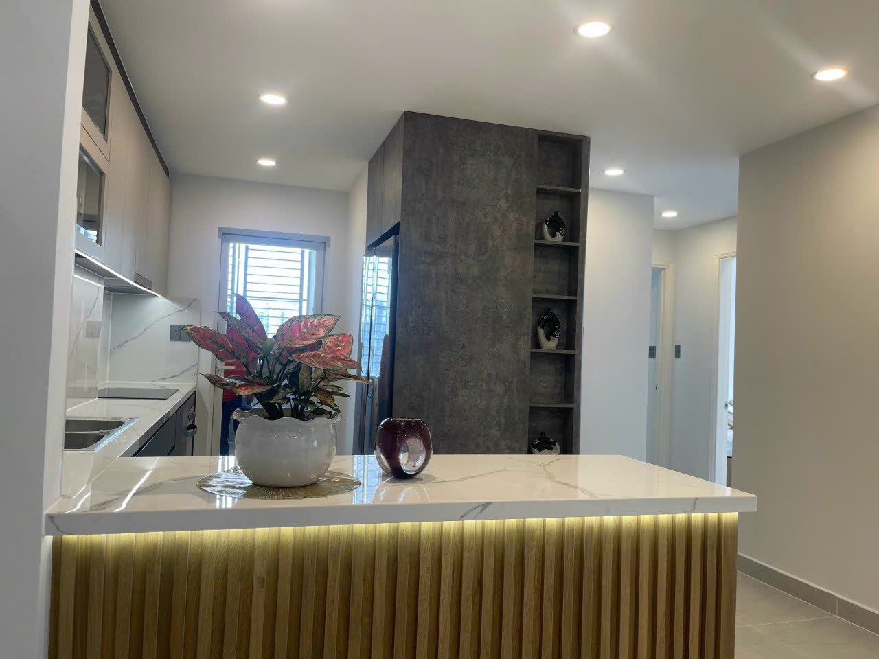 Grand View apartment for rent in Phu My Hung, District 7, new house with 3 bedrooms, high floor 1