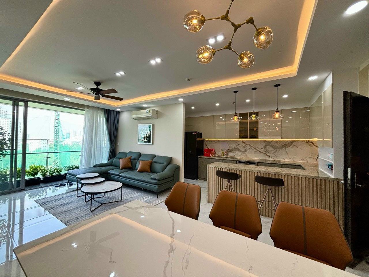 Bán căn hộ Green Valley Phú Mỹ Hưng, Quận 7 có 3 phòng ngủ view sân golf 5