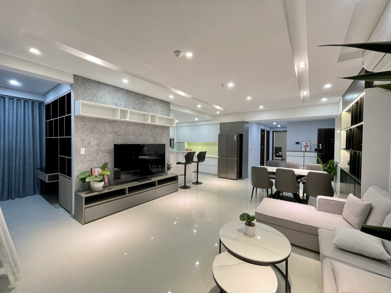 Cho thuê căn hộ Green Valley Phú Mỹ Hưng, Quận 7 nhà đẹp đầy đủ nội thất có 3 phòng ngủ