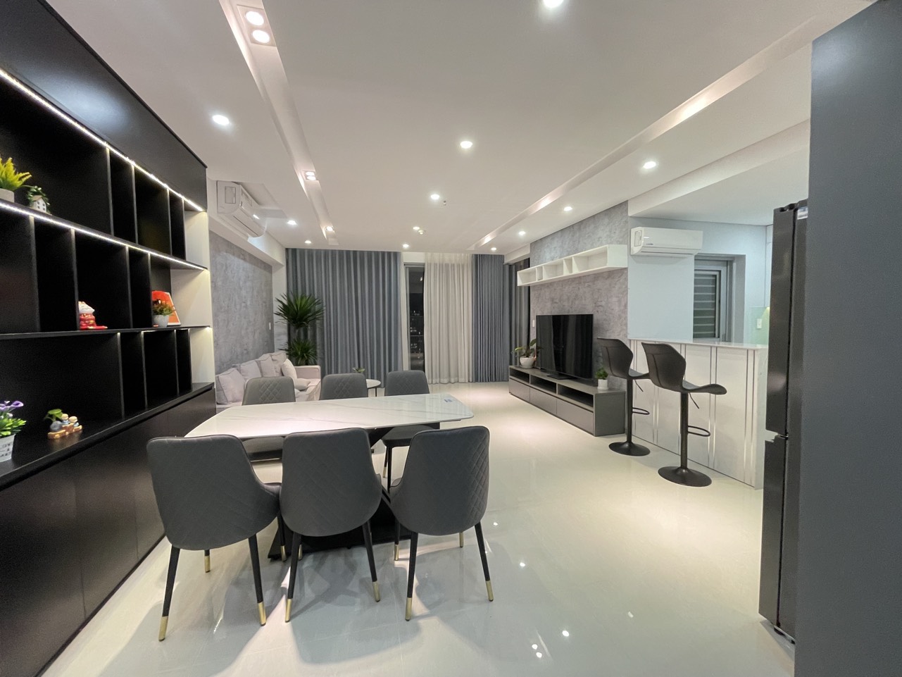 Cho thuê căn hộ Green Valley Phú Mỹ Hưng, Quận 7 nhà đẹp đầy đủ nội thất có 3 phòng ngủ 3