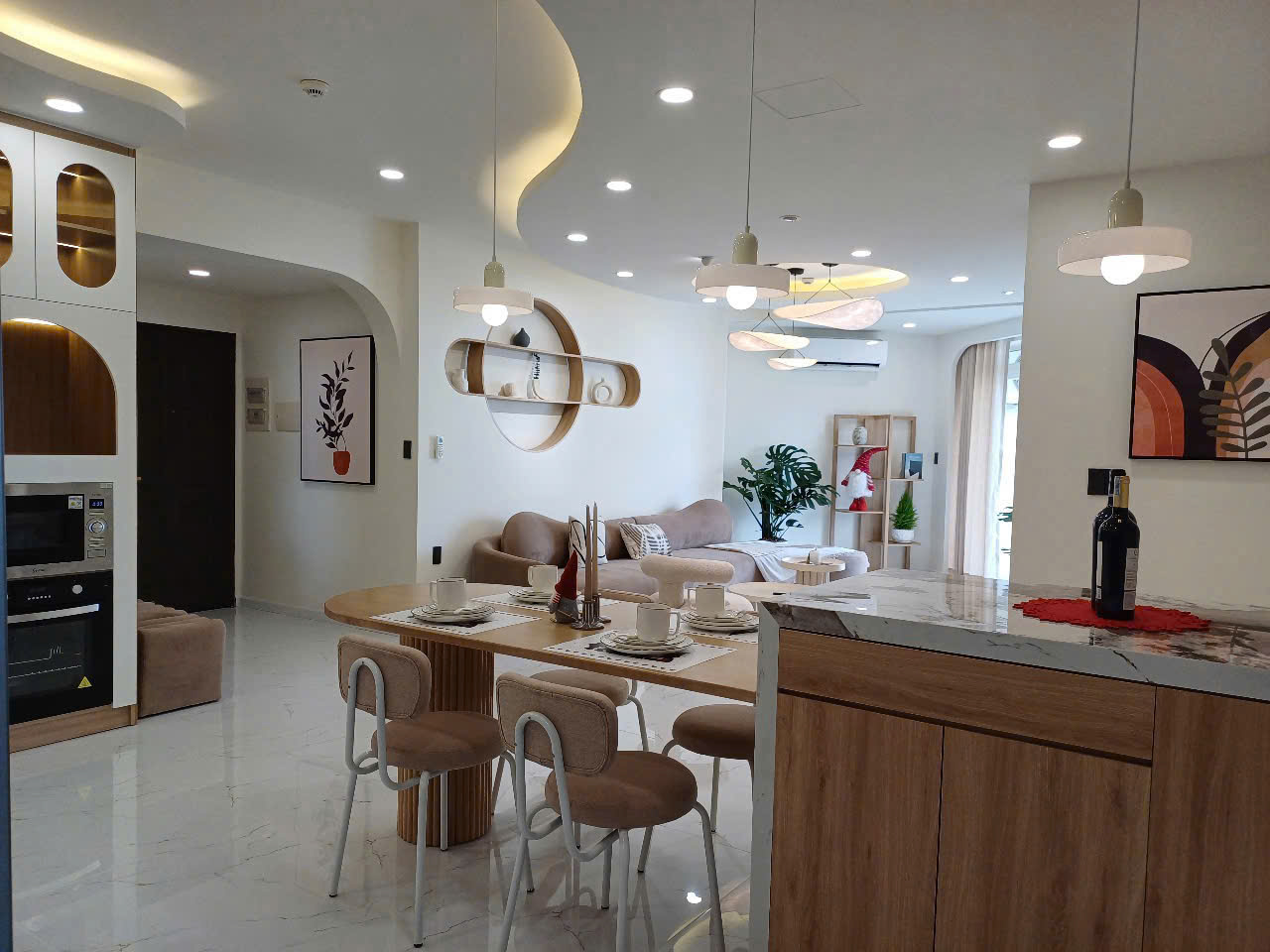 Bán căn hộ Green View Phú Mỹ Hưng, Quận 7 có 3 phòng ngủ, nộ thất đẹp sang trọng 1