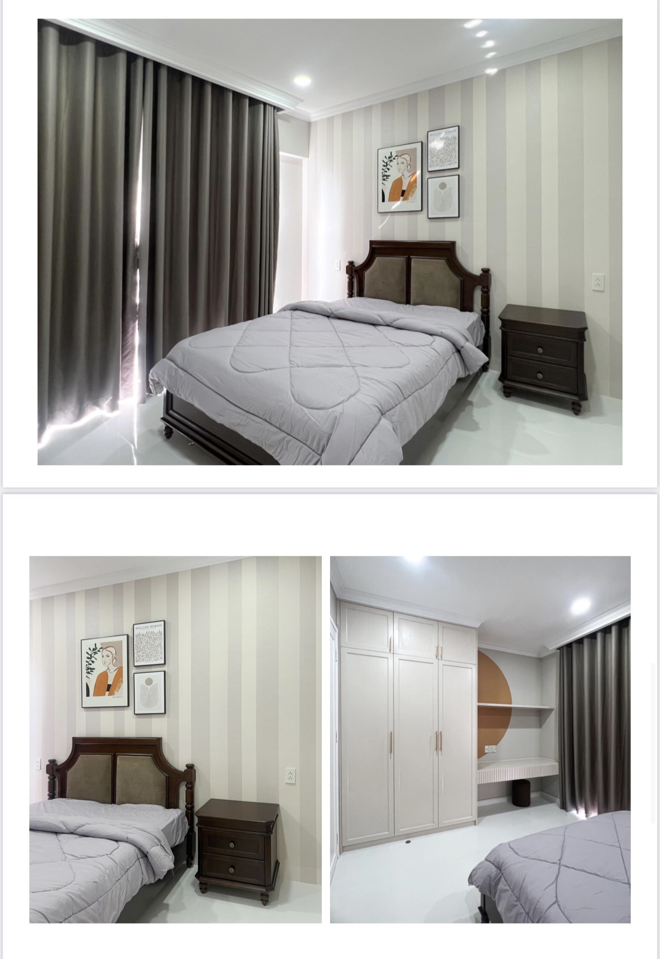 Happy Valley luxury apartment for rent in Phu My Hung, District 7 with 3 bedrooms, beautiful fully f 1