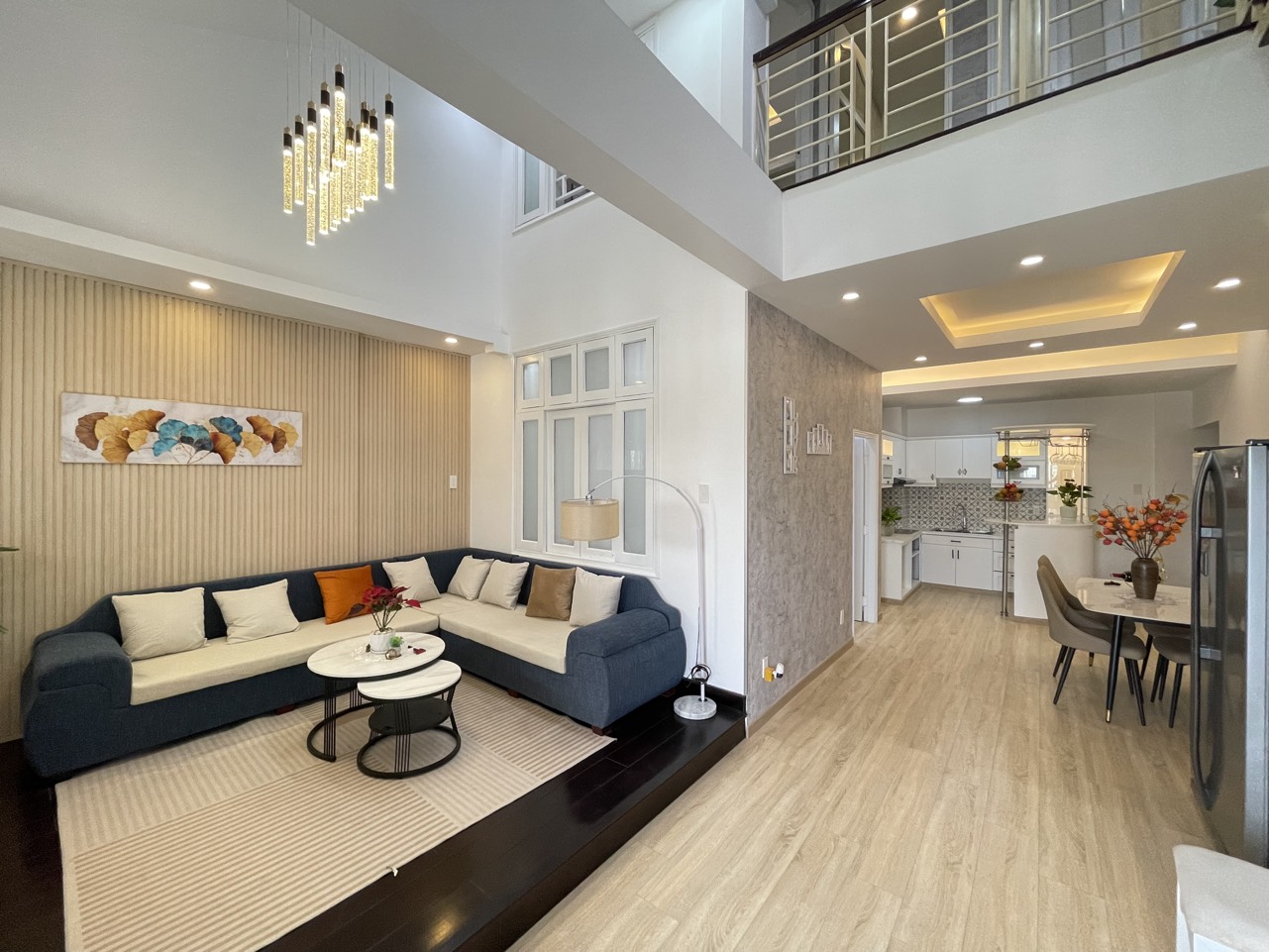Bán căn hộ Duplex Hưng Vượng 3 Phú Mỹ Hưng, Quận 7 có 3 phòng ngủ lầu cao view thoáng 2