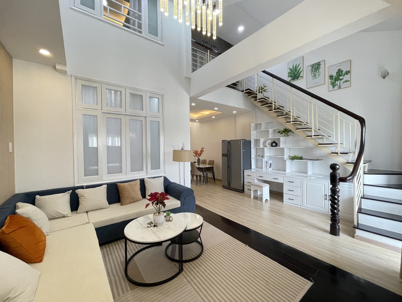 Bán căn hộ Duplex Hưng Vượng 3 Phú Mỹ Hưng, Quận 7 có 3 phòng ngủ lầu cao view thoáng