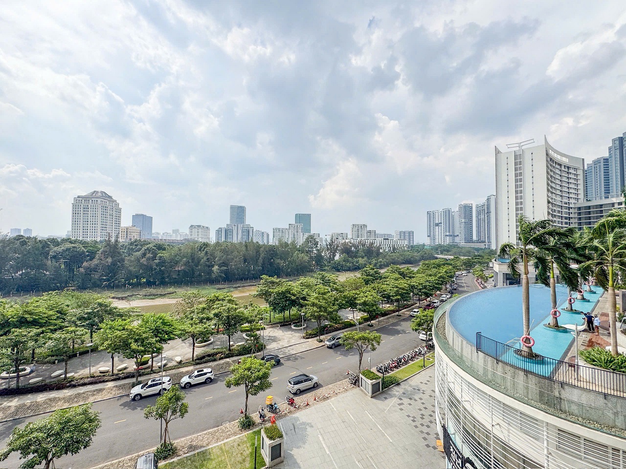 Bán căn hộ Midtown M7 Phú Mỹ Hưng thiết kế 3 phòng ngủ nội thất đẹp view sông, lầu 5 – 116m2 9