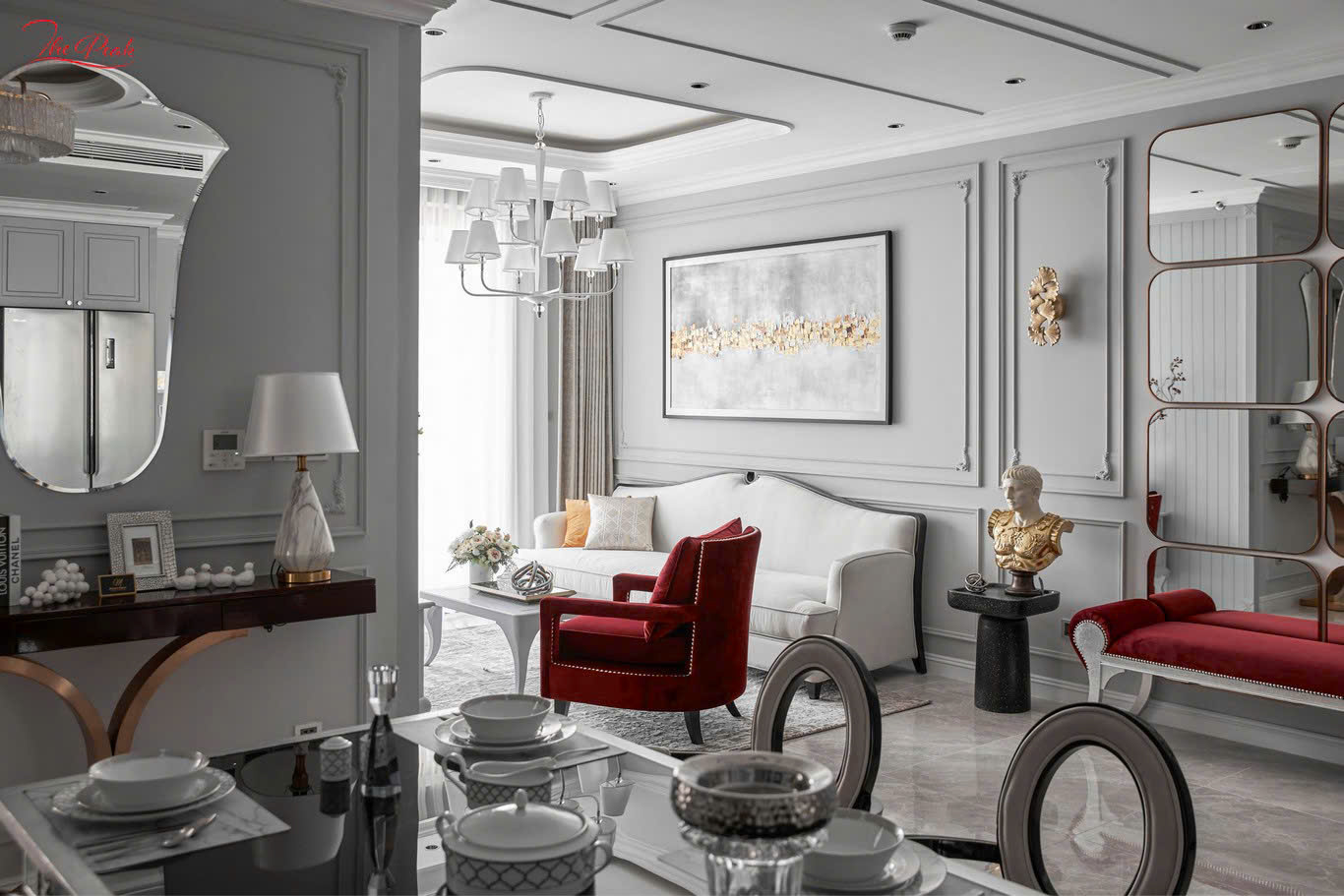 Cho thuê căn hộ Midtown M8 Phú Mỹ Hưng, Quận 7 thiết kế 3 phòng ngủ, view sông block D – 122.8m2 9