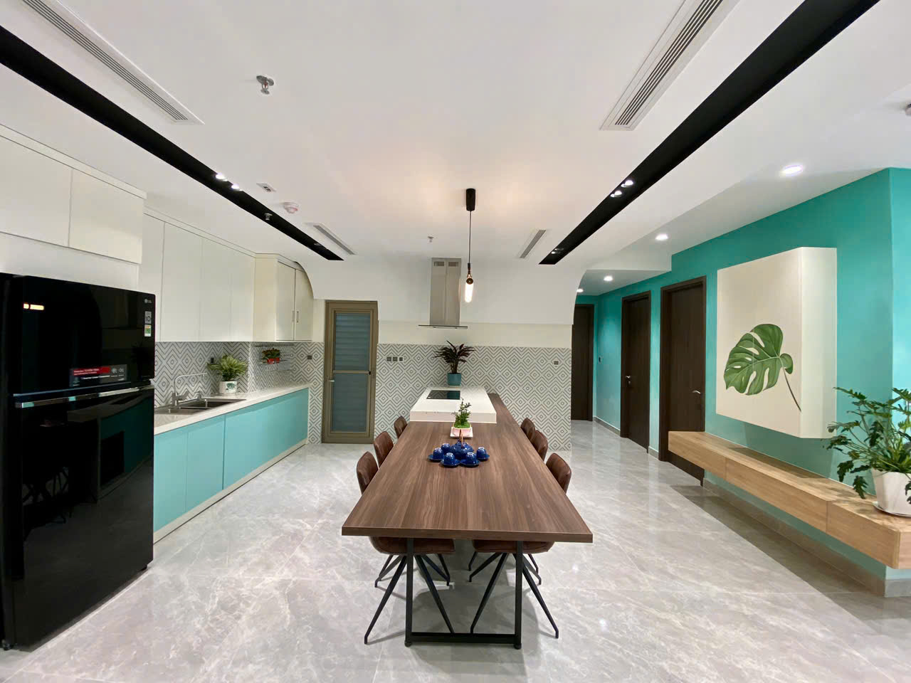 Cho thuê căn hộ Midtown M8 Phú Mỹ Hưng, Quận 7 thiết kế 3 phòng ngủ, view sông có ô đậu xe – 130m2 15