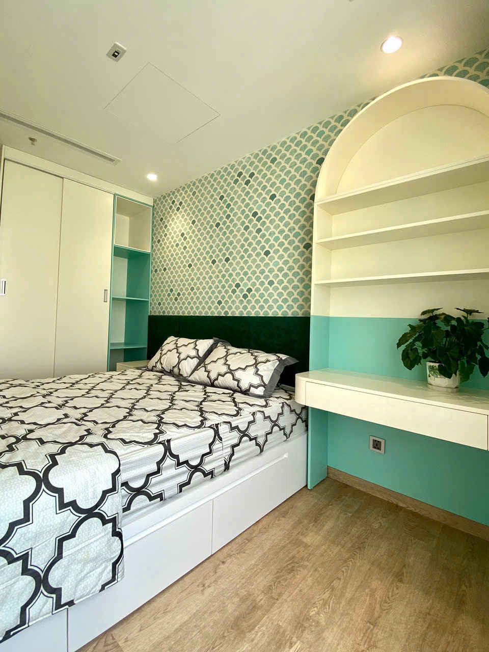 Cho thuê căn hộ Midtown M8 Phú Mỹ Hưng, Quận 7 thiết kế 3 phòng ngủ, view sông có ô đậu xe – 130m2 5