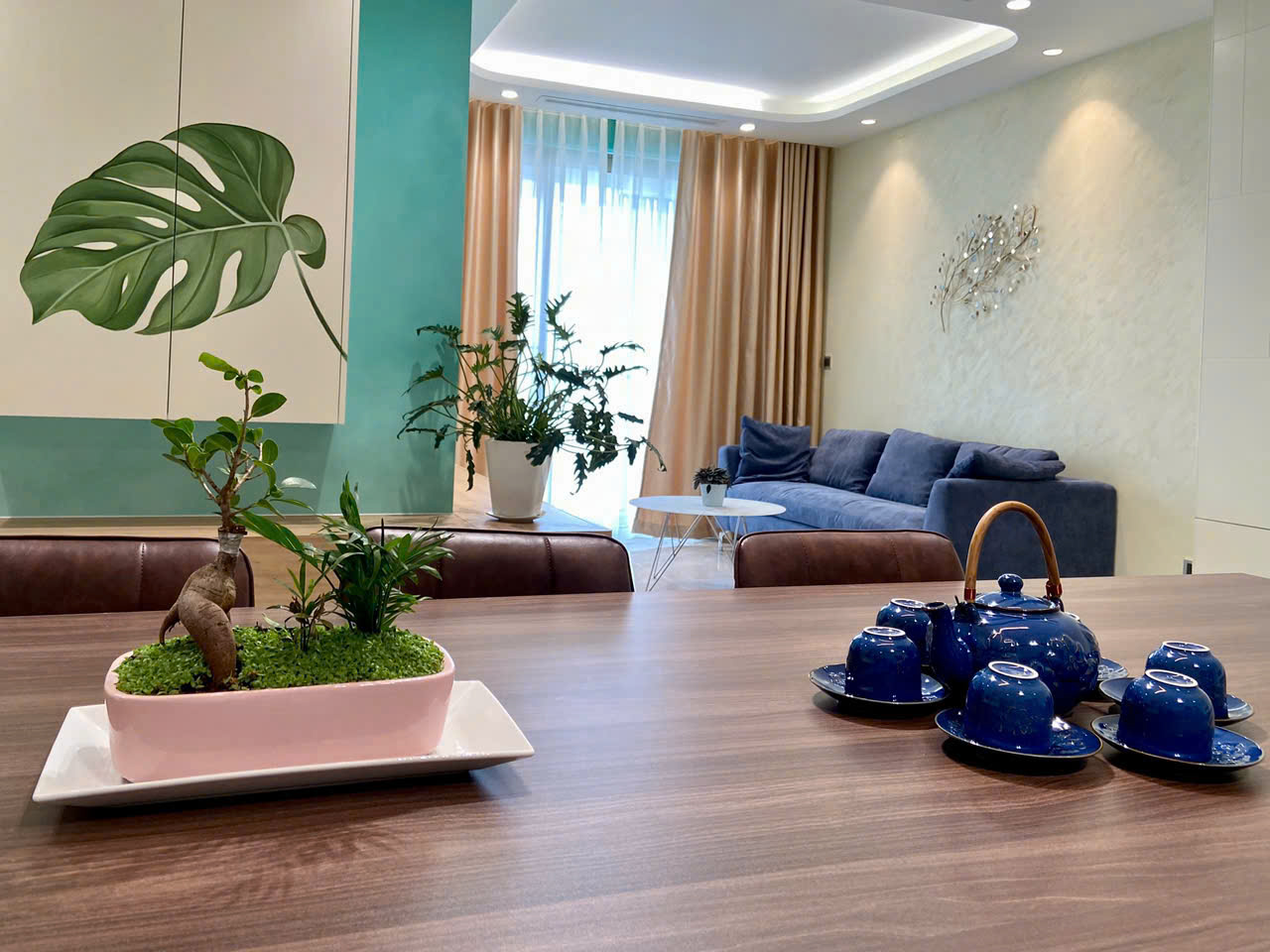 Cho thuê căn hộ Midtown M8 Phú Mỹ Hưng, Quận 7 thiết kế 3 phòng ngủ, view sông có ô đậu xe – 130m2