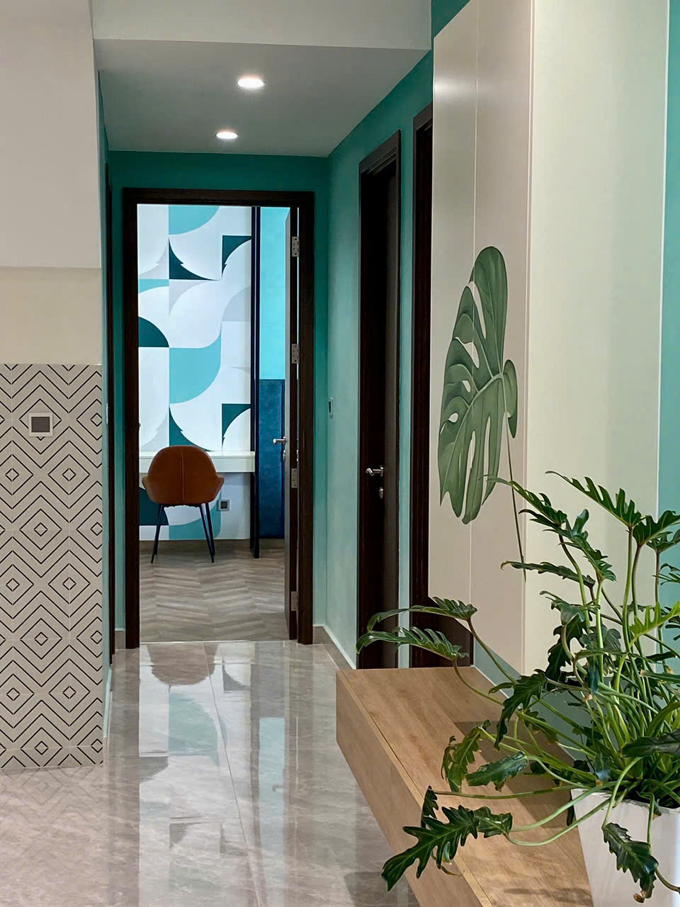 Cho thuê căn hộ Midtown M8 Phú Mỹ Hưng, Quận 7 thiết kế 3 phòng ngủ, view sông có ô đậu xe – 130m2 11