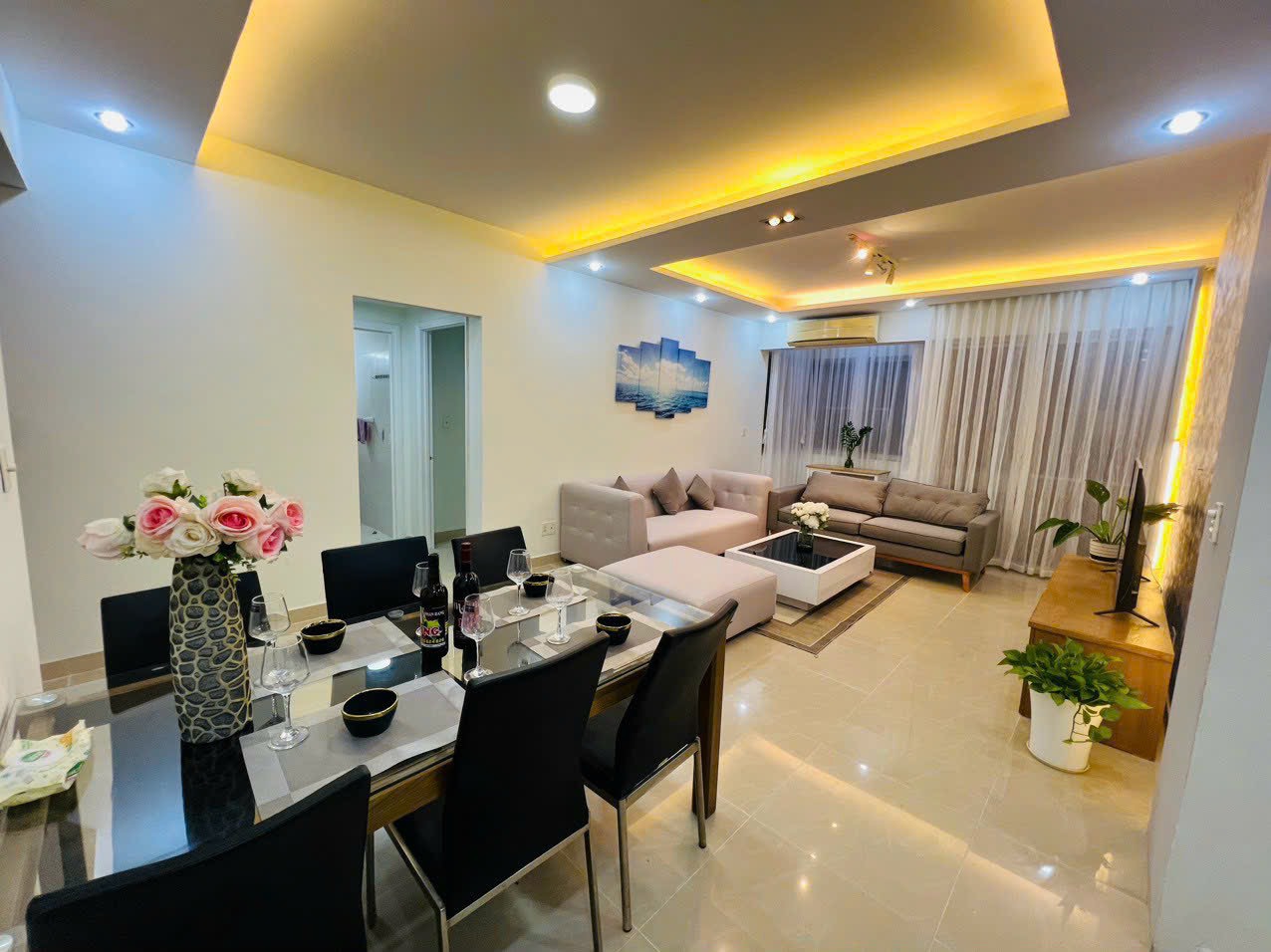 Apartment for rent by day My Khanh 2B, Phu My Hung, District 7 with 3 bedrooms 6
